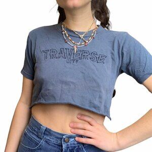 Cropped Graphic T-Shirt